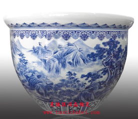 陶瓷缸 陶瓷鱼缸 景德镇陶瓷大缸厂家