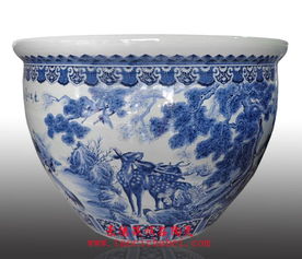 陶瓷缸 陶瓷鱼缸 景德镇陶瓷大缸厂家