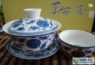 [泡茶必备]中国茶具/景德瓷器茶具/景德镇福寿釉下彩茶具套组/_世界工厂网中国产品信息库